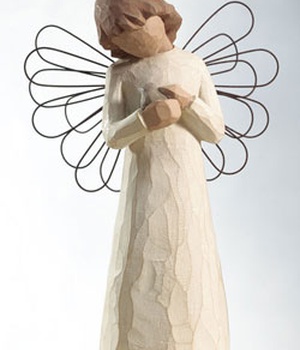 STATUE ANGE DE LA GUERISON  NDSP