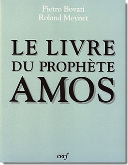 LE LIVRE DU PROPHETE AMOS