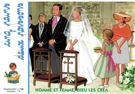 CINQ PAINS DEUX POISSONS 138 - HOMME ET FEMME, DIEU LES CREA - DECEMBRE 2018