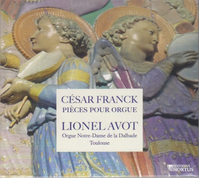 CD - CESAR FRANCK - PIECES POUR ORGUE - AUDIO