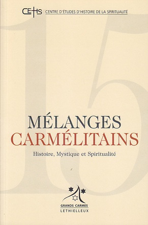 MELANGES CARMELITAINS 15