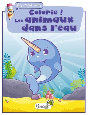 COLORIE LES ANIMAUX DANS L'EAU
