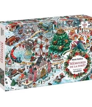 PUZZLE COLLECTOR MEMOIRES DE LA FORET (HIVER 500 PIECES)