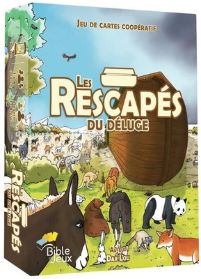 LES RESCAPES DU DELUGE - JEU DE CARTES COOPERATIF