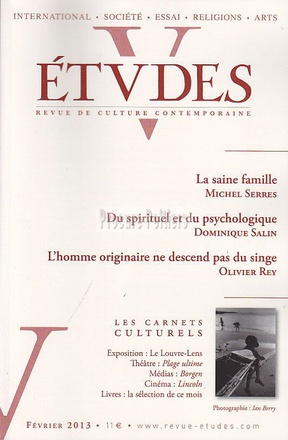 ETUDES FEVRIER 2013