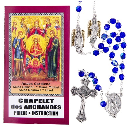 CHAPELET DE DEVOTION DES ARCHANGES AVEC NOTICE EXPLICATIVE