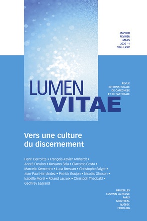 VERS UNE CULTURE DU DISCERNEMENT