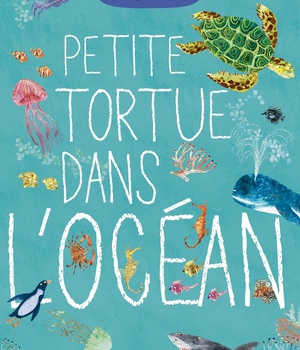 PETITE TORTUE DANS L'OCEAN