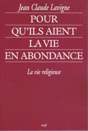 POUR QU'ILS AIENT LA VIE EN ABONDANCE