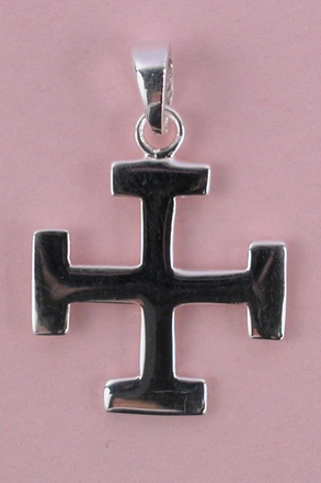CROIX ARGENT SCOUT 1.5 CM