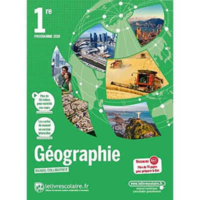GEOGRAPHIE 1RE, EDITION 2019