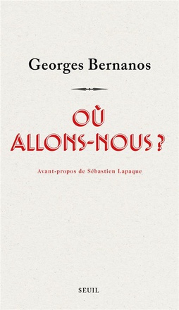 OU ALLONS-NOUS ?