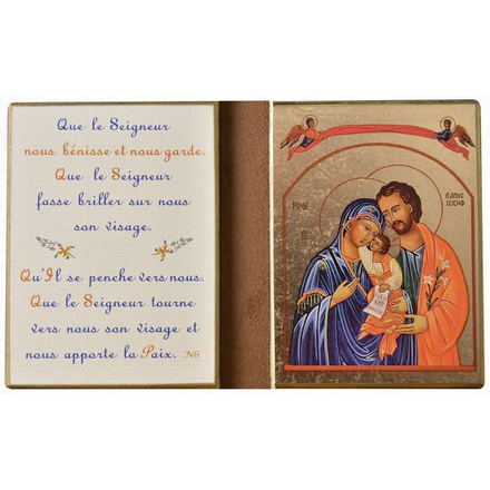 LA SAINTE FAMILLE DYPTIQUE / BENEDICTION MAISON - DIPTYQUE 115X18 CM - 883.f4