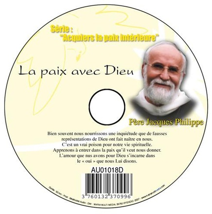 LA PAIX AVEC DIEU CD