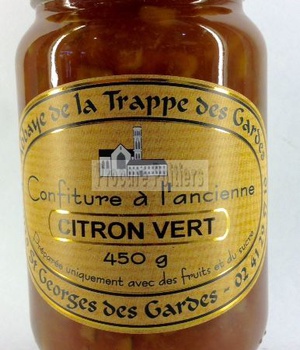 CONFITURE CITRON VERT, POT DE 450 G