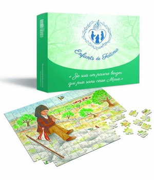 FRANCOIS, BERGER DE MARIE - PUZZLE - 64 PIECES + FEUILLE MODELE