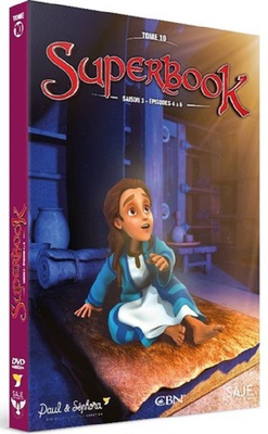 SUPERBOOK TOME 10 - SAISON 3 - EPISODES 4 A 6 - DVD