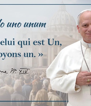 CARTE PRIERE PAPE LEON XIV (PAR 20)