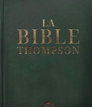 BIBLE THOMPSON - VERSION COLOMBE, RIGIDE, VERTE, ONGLETS