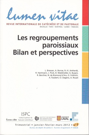 REGROUPEMENTS PAROISSIAUX : BILAN ET PERSPECTIVES