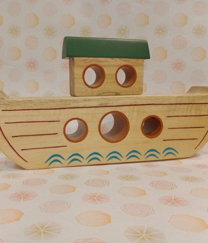 COFFRET ARCHE DE NOE EN BOIS
