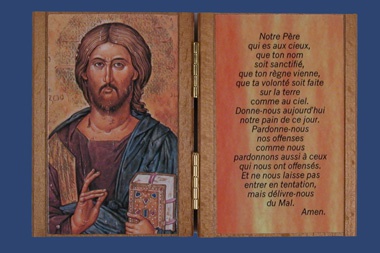 DIPTYQUE BOIS CERISIER CHRIST ET NOTRE PERE 10X14 CM