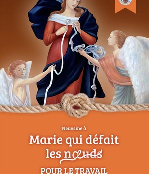 MARIE QUI DEFAIT LES NOEUDS POUR LE TRAVAIL