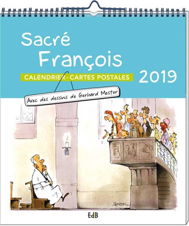 CALENDRIER 2019 SACRE FRANCOIS