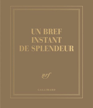 CARNET CARRE "UN BREF INSTANT DE SPLENDEUR" (PAPETERIE)
