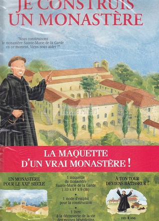 JE CONSTRUIS UN MONASTERE - LA MAQUETTE D'UN VRAI MONASTERE !