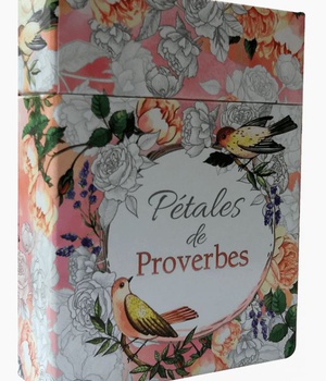 PETALES DE PROVERBES - 44 CARTES A COLORIER
