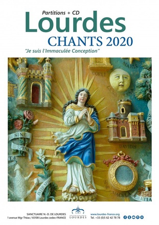 LOURDES - CHANTS 2020 - ED. ADF BAYARD MUSIQUE - CD ET PARTITIONS