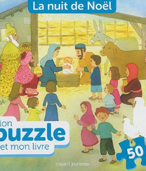 LA NUIT DE NOEL, MON PUZZLE ET MON LIVRE