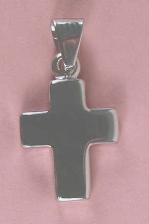 CROIX ARGENT RHODIE FANTAISIE
