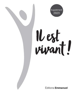 SUPPLEMENT 2023 CARNET DE CHANTS IL EST VIVANT ! FORMAT MOYEN