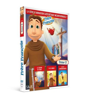 FRERE FRANCOIS TOME 5 - DVD - LE CHEMIN DE CROIX, TU ES UNIQUE, LES 10 COMMANDEMENTS