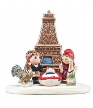 CRECHE FRANCE PARIS TOUR EIFFEL NDSP