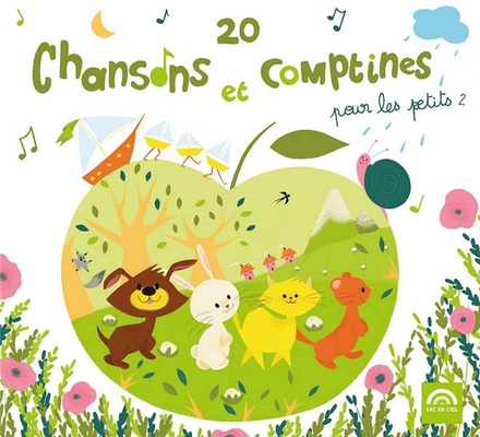 20 CHANSONS ET COMPTINES POUR LES PETITS, VOL.2 - AUDIO