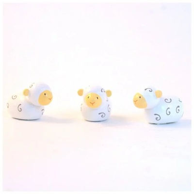 SET 3 MOUTONS TOURNES BOITE