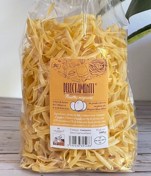 NOUILLES MOYENNES AUX OEUFS FRAIS 500G - ABBAYE D'OELENBERG