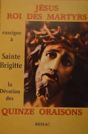 QUINZE ORAISONS DE STE BRIGITTE NDSP