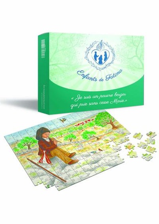 FRANCOIS, BERGER DE MARIE - PUZZLE - 64 PIECES + FEUILLE MODELE