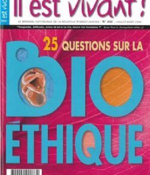 N 262 - 25 QUESTIONS SUR LA BIOETHIQUE