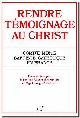 RENDRE TEMOIGNAGE AU CHRIST