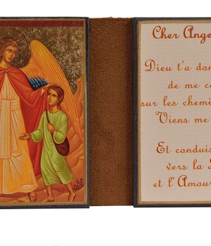 L'ANGE GARDIEN - DIPTYQUE 8X15 CM - 150.F3