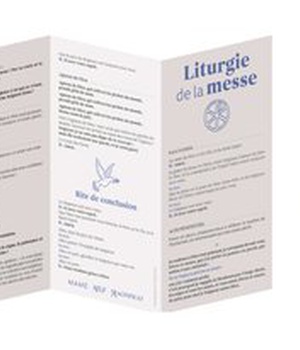 PACK 25 EX DEPLIANTS ORDINAIRE DE LA MESSE