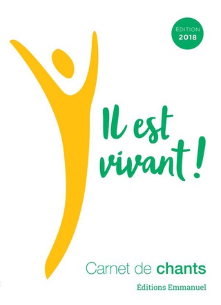 PACK DE 100 EXEMPLAIRES - CARNET DE CHANTS PAROISSE IL EST VIVANT GF - EDITION 2018