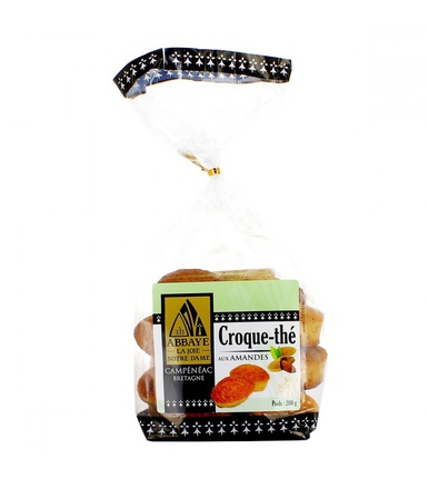 CROQUE-THE AUX AMANDES, SACHET DE 200 G