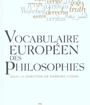 VOCABULAIRE EUROPEEN DES PHILOSOPHIES