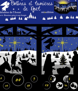 CALENDRIER DE L'AVENT RELIGIEUX - OMBRES ET LUMIERE DE NOEL - EVANGELISTI